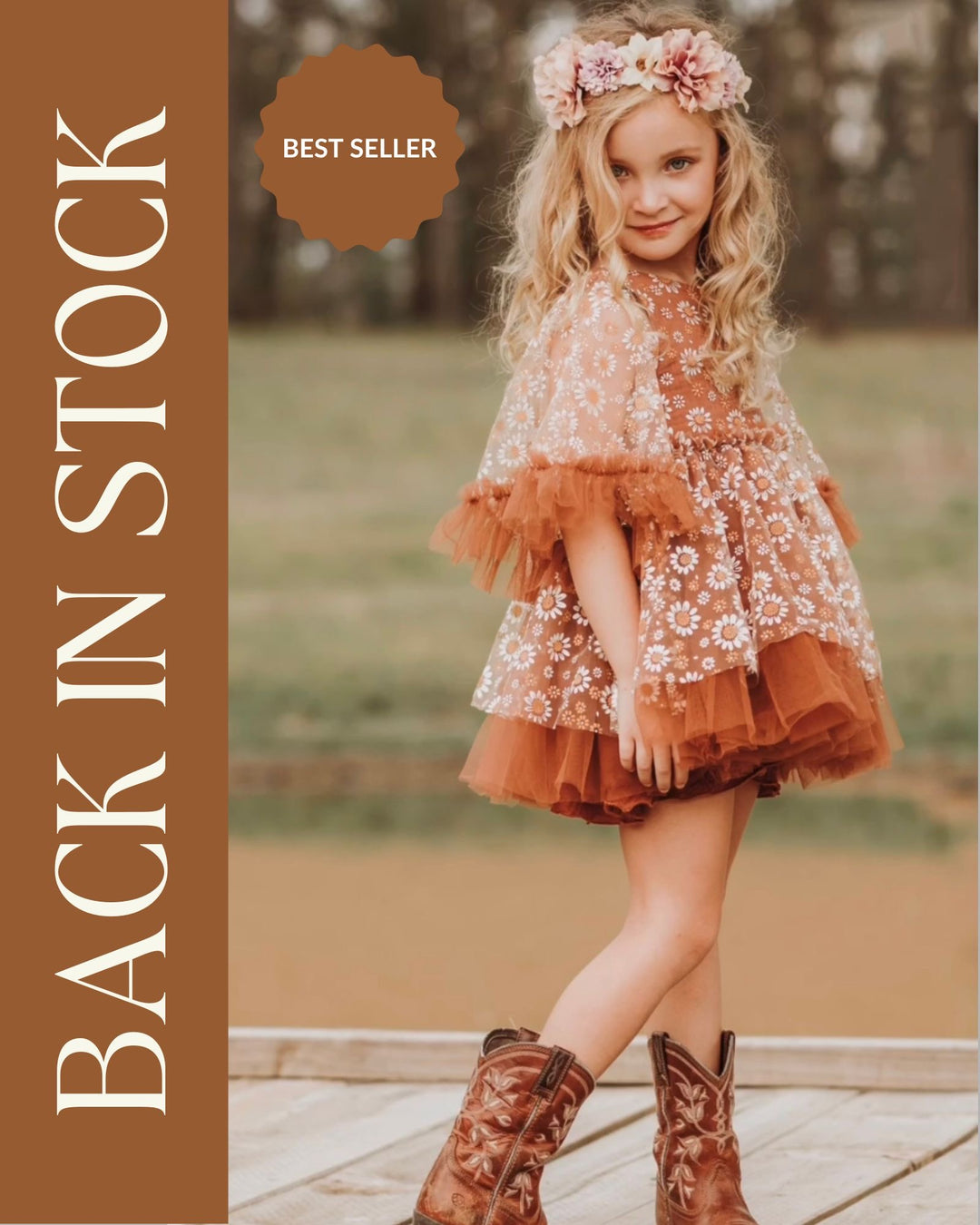 Best Seller "Toffee Daisy" is Back in Stock!