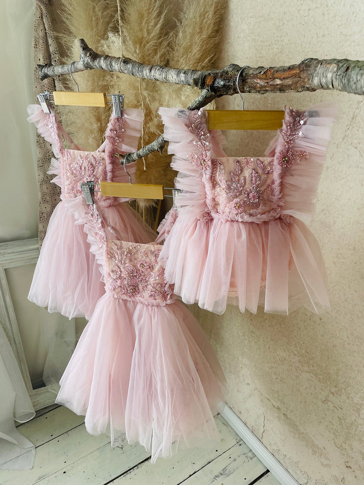 A Little Extra Dress - Pink