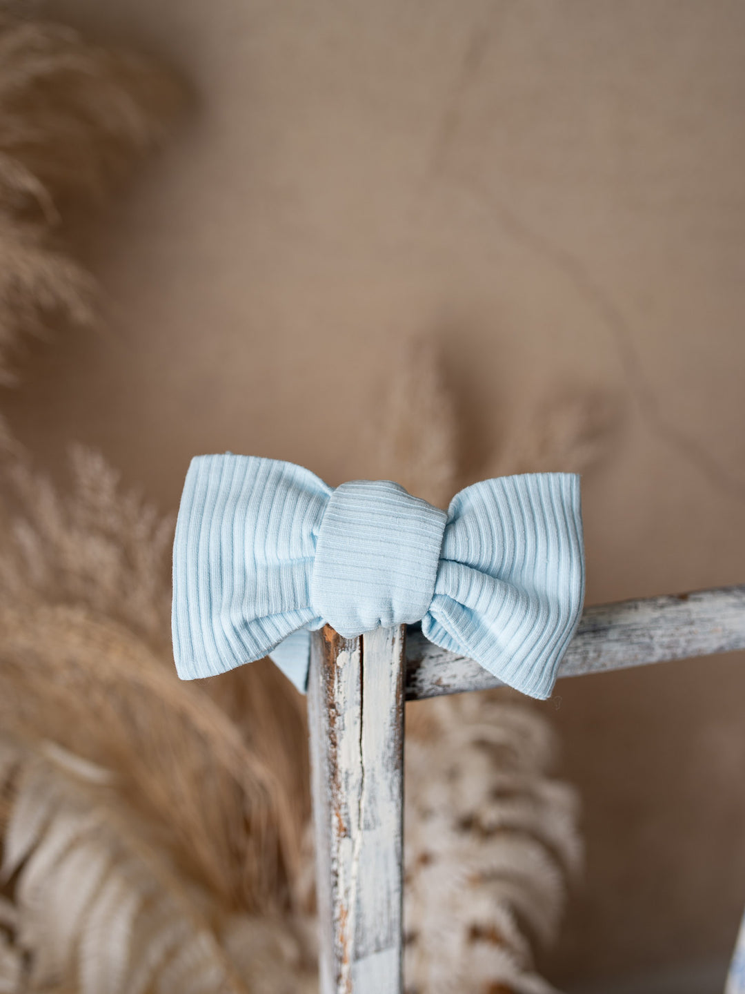Forever Loved - Topknot Headwrap Ice Blue