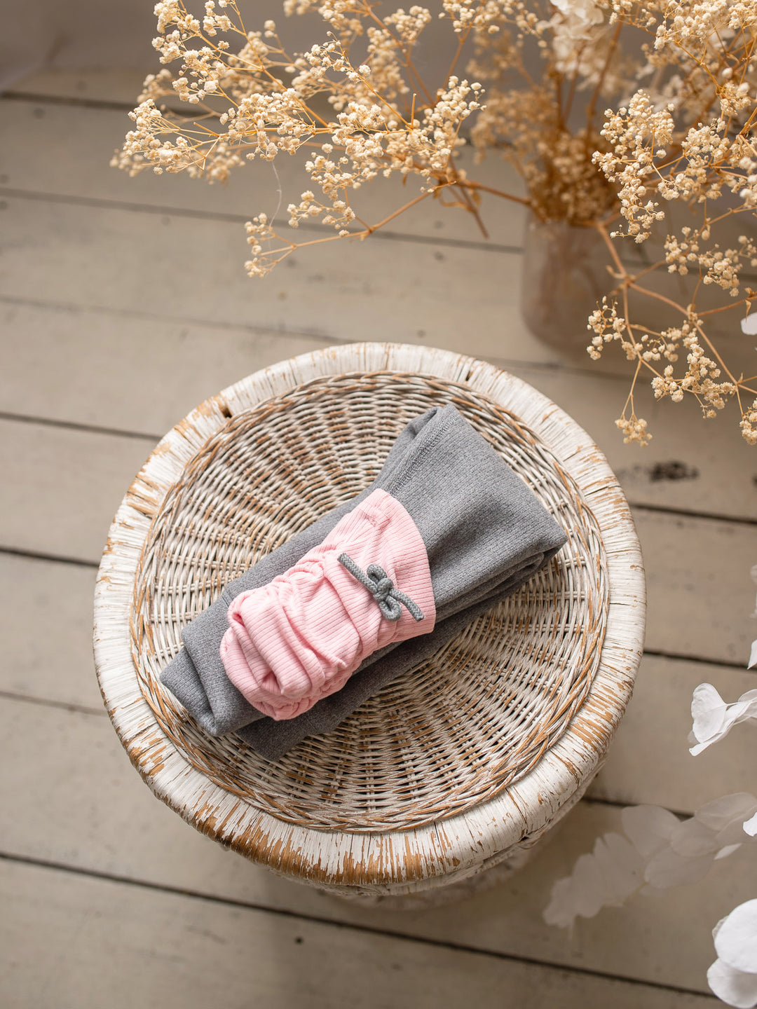 Soda Pop Fleece Lined Leggings - Grey