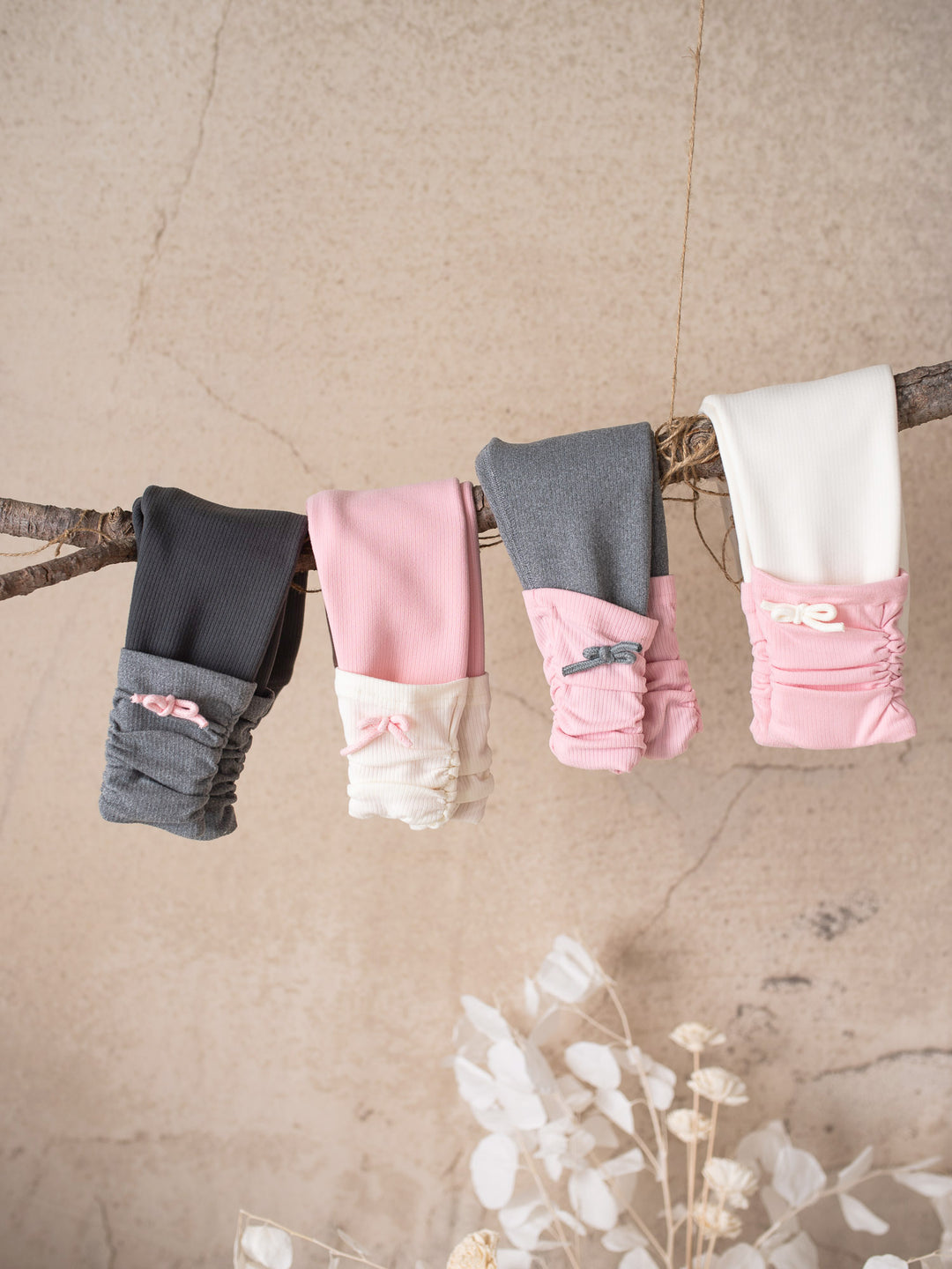 Soda Pop Fleece Lined Leggings - Grey