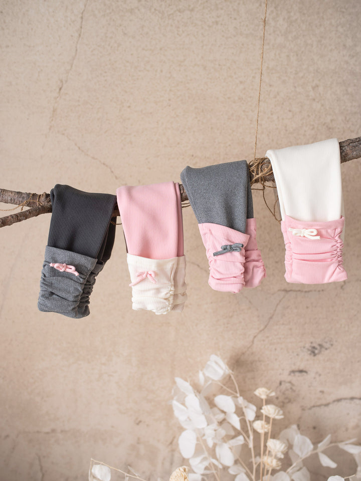 Soda Pop Fleece Lined Leggings - Grey