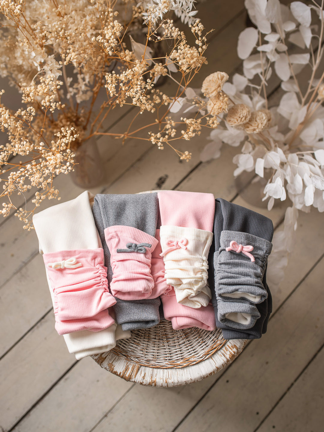 Soda Pop Fleece Lined Leggings - Grey