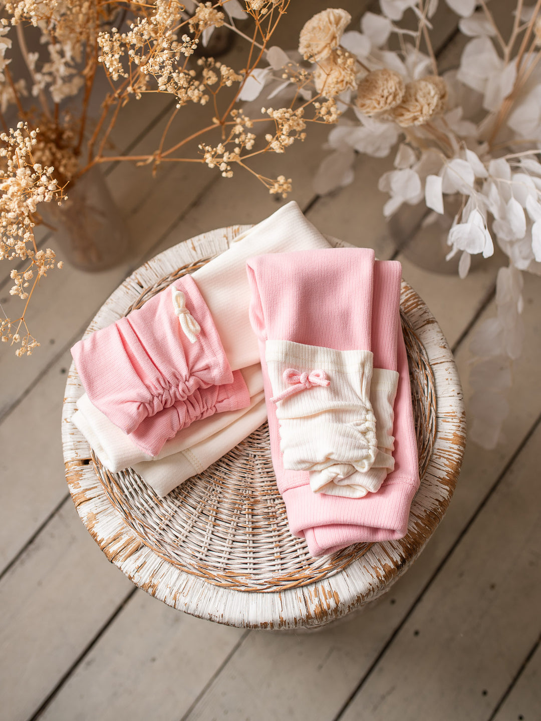 Soda Pop Fleece Lined Leggings - Cream