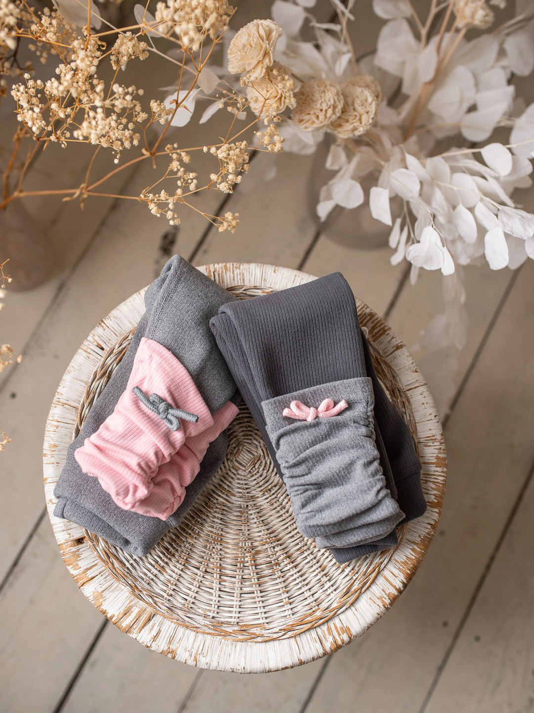 Soda Pop Fleece Lined Leggings - Charcoal