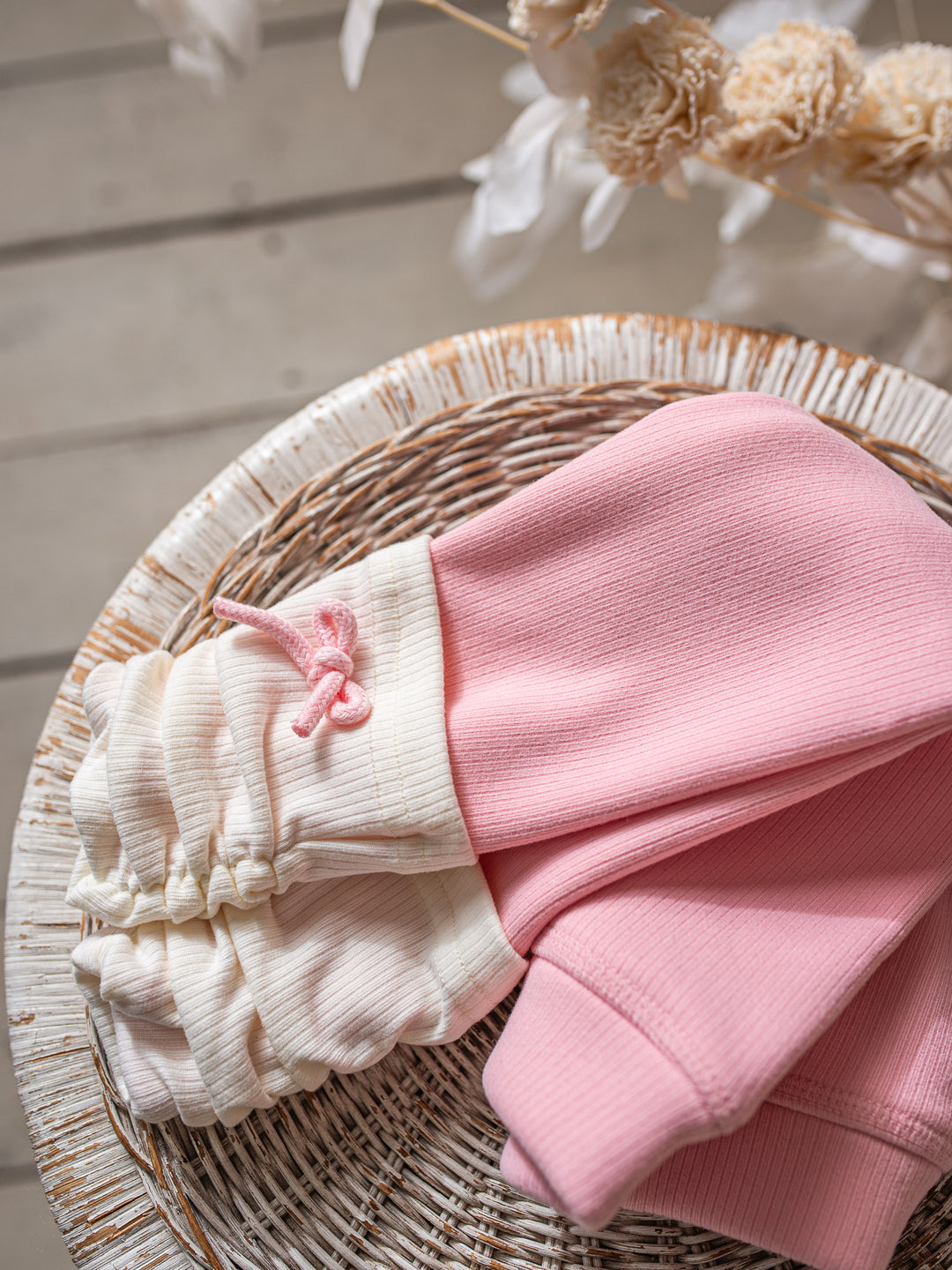 Soda Pop Fleece Lined Leggings - Baby Pink