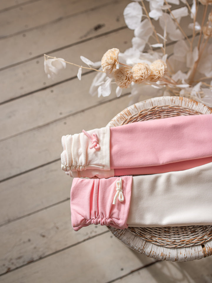 Soda Pop Fleece Lined Leggings - Baby Pink