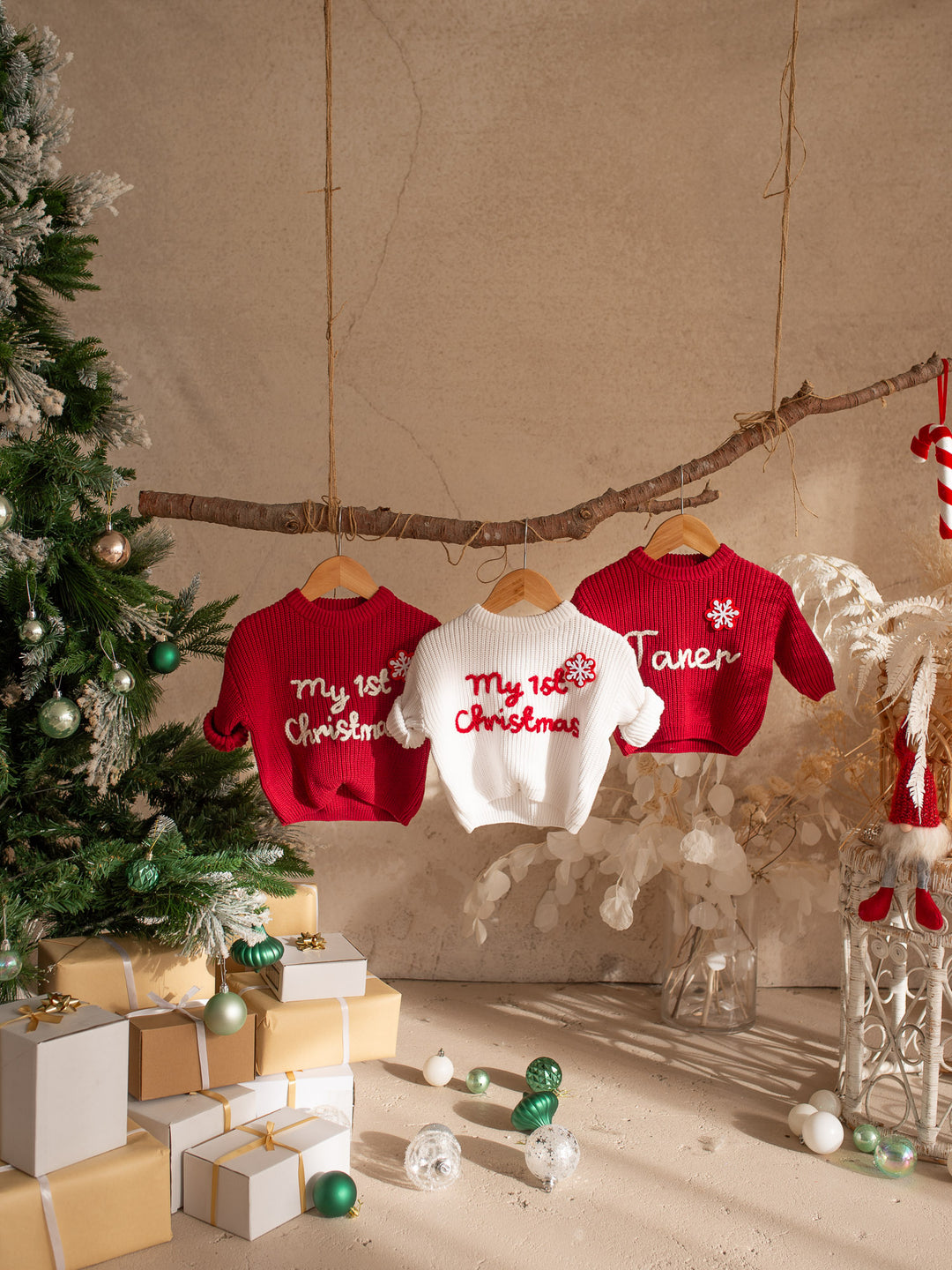 My 1st Christmas Sweater - Red