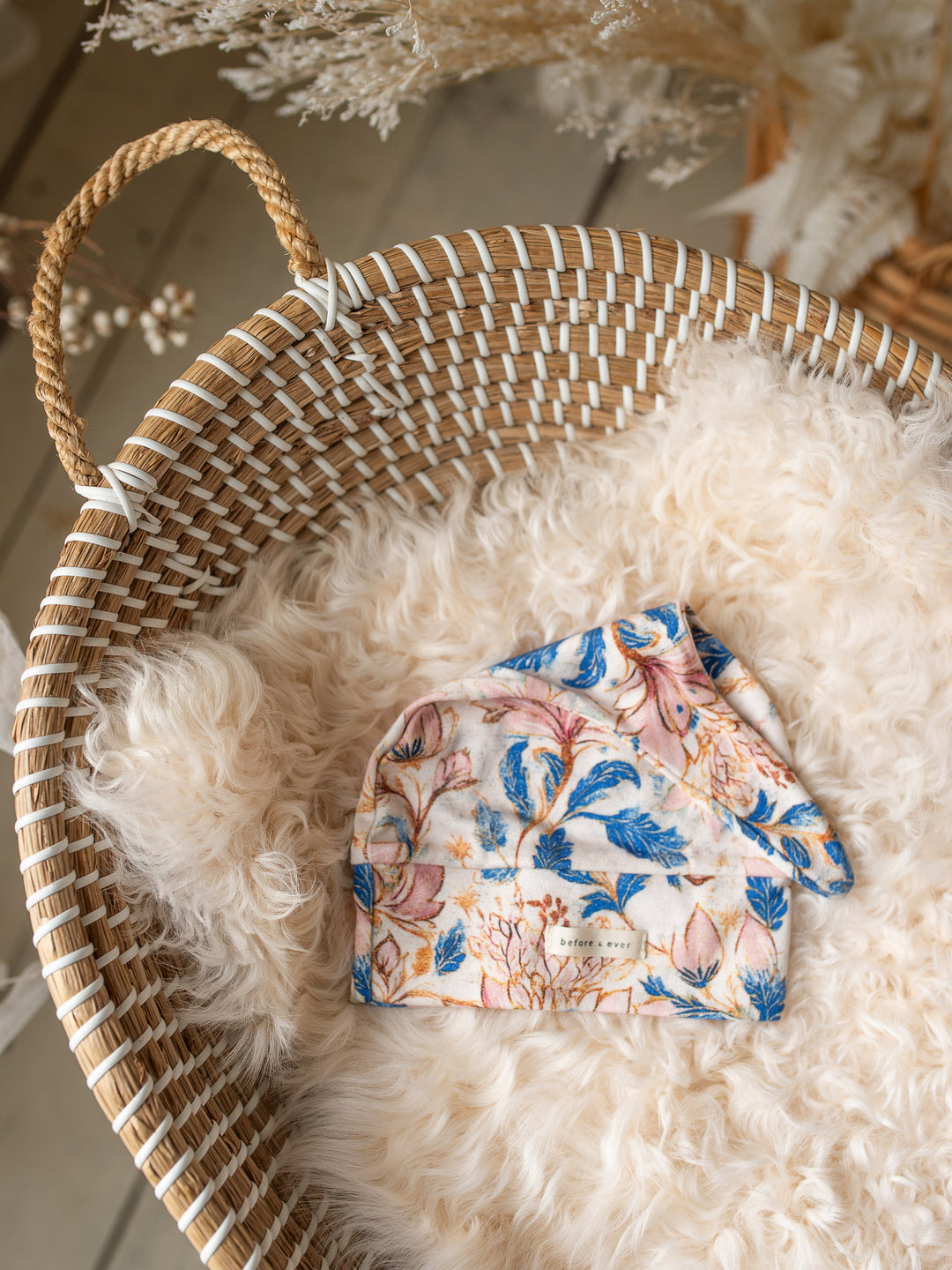 Something Blue Hat - Porcelain