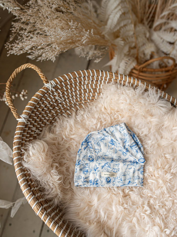 Something Blue Hat - Toile