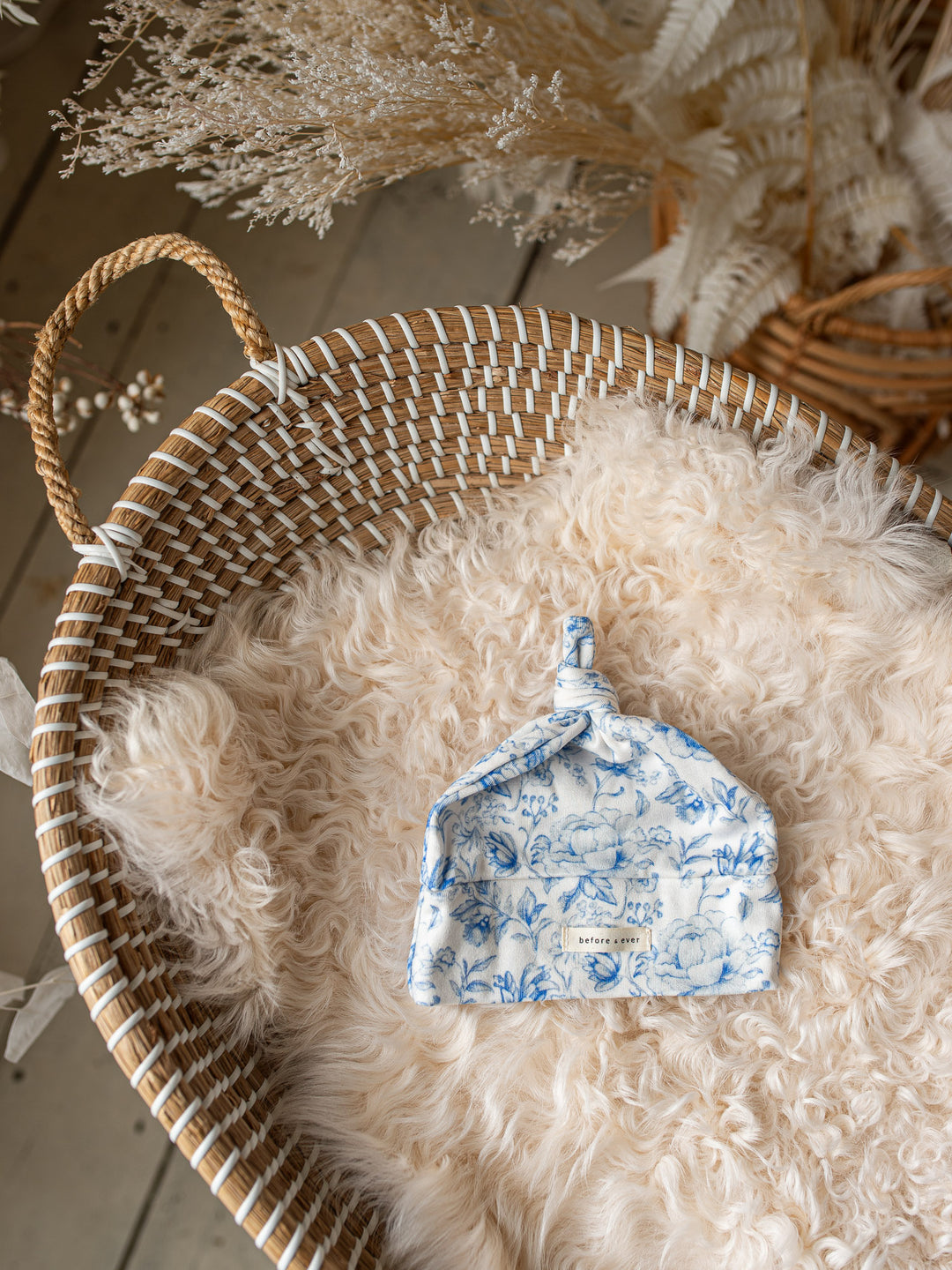 Something Blue Hat - Toile