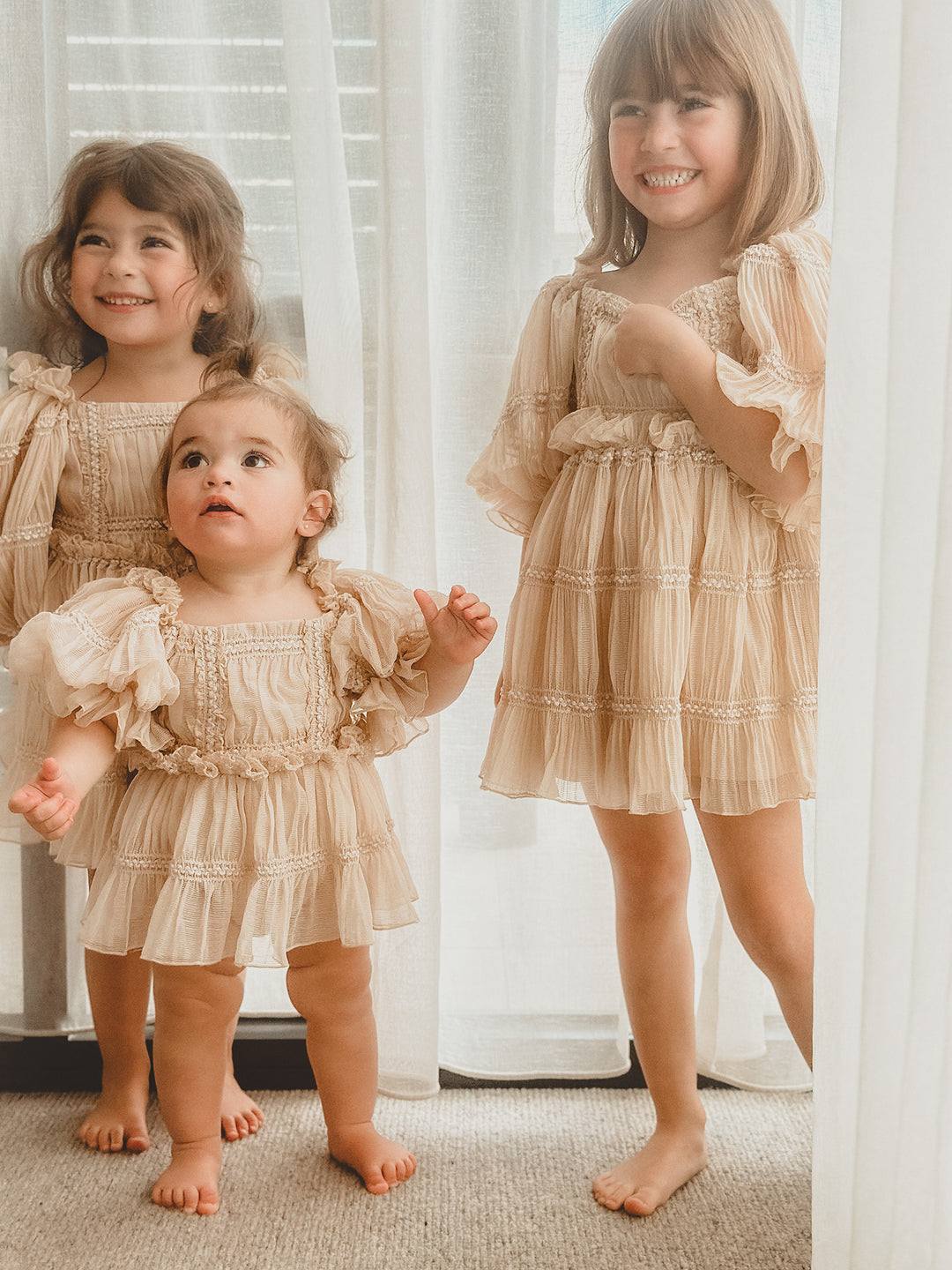 Love n Joy Romper - Beige