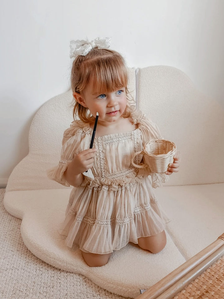 Love n Joy Romper - Beige