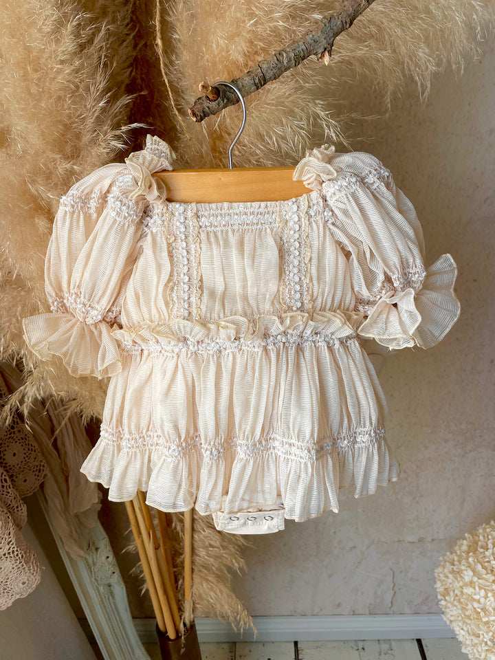 Love n Joy Romper - Beige