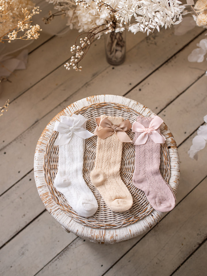 Belle Socks - White
