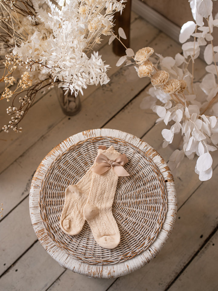 Belle Socks - Beige