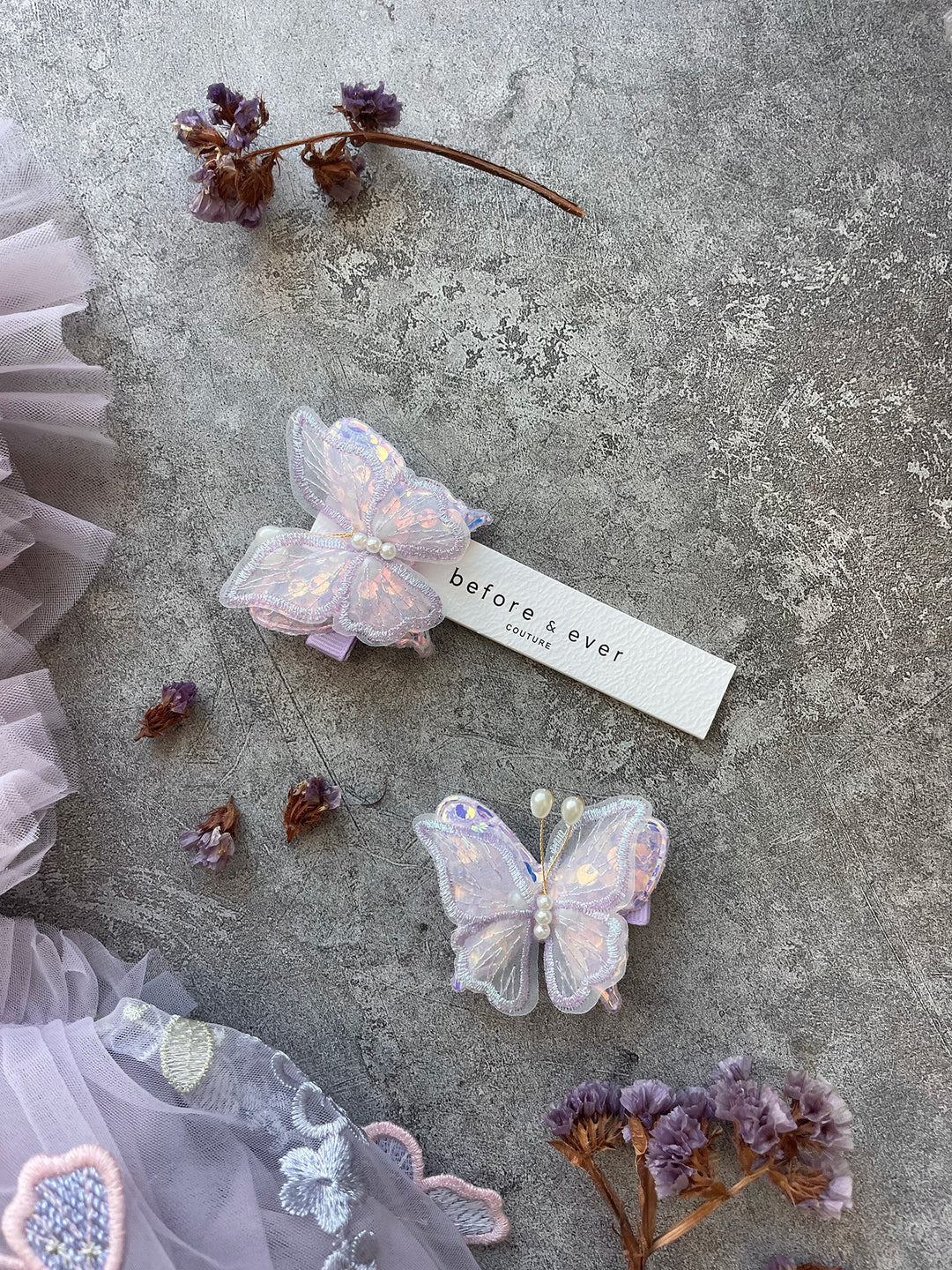 Butterfly Hair Clips