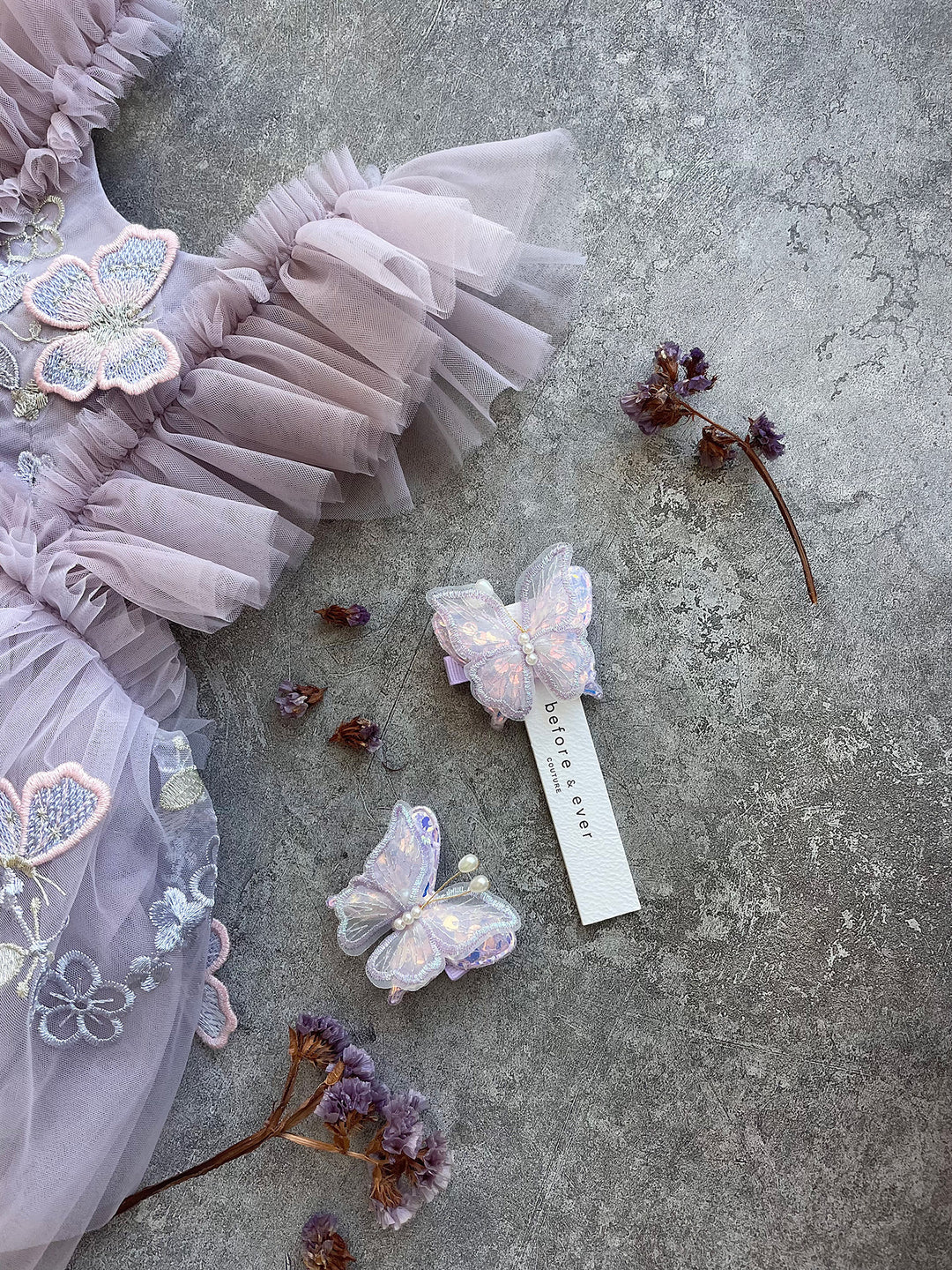 Butterfly Hair Clips