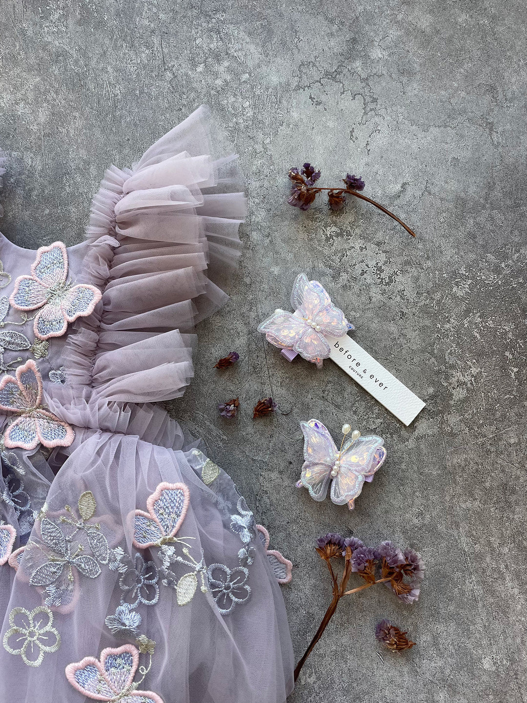 Butterfly Hair Clips