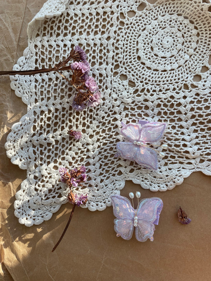 Butterfly Hair Clips