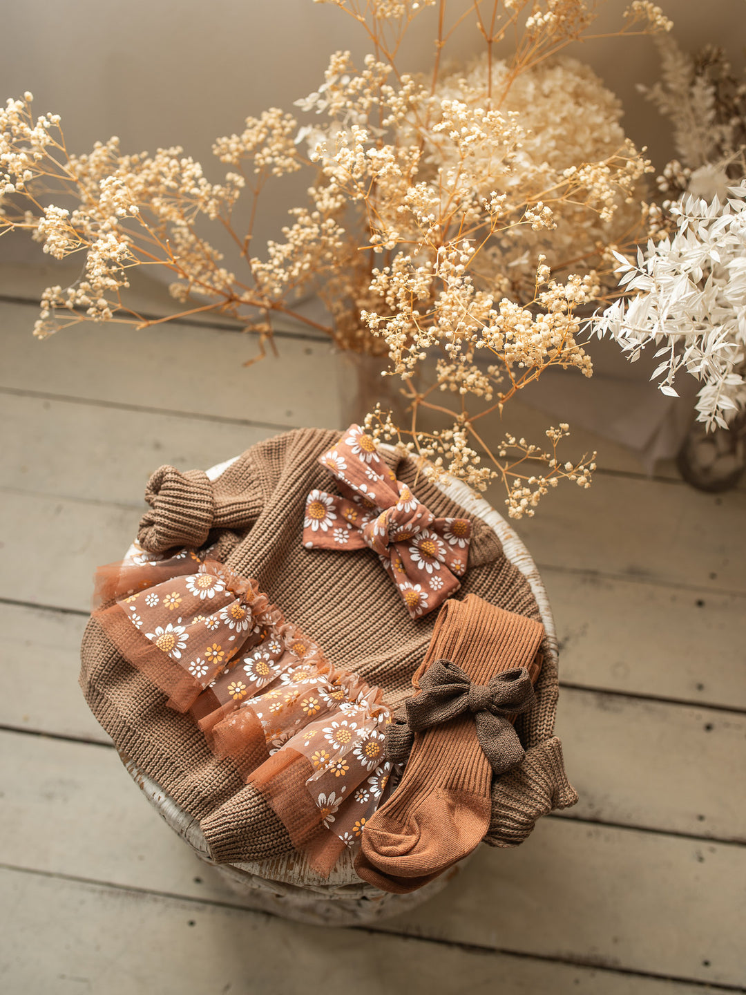 Willow Tights - Chestnut