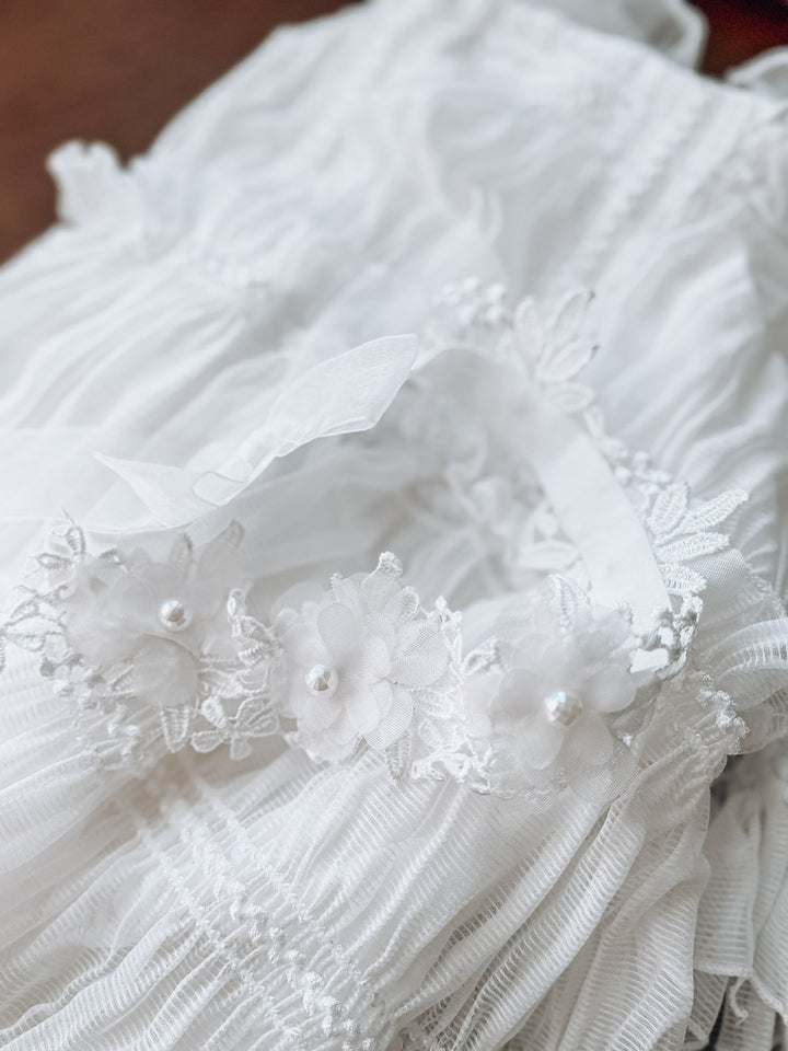 Zaira Headband - White