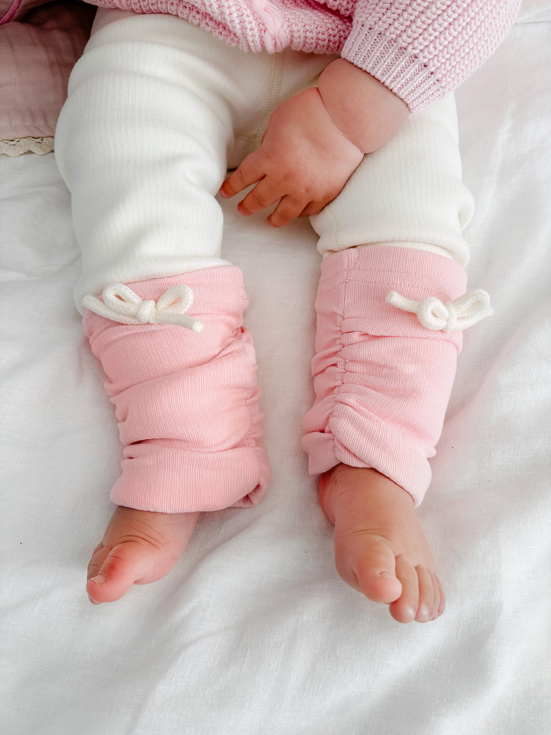 Soda Pop Fleece Lined Leggings - Cream