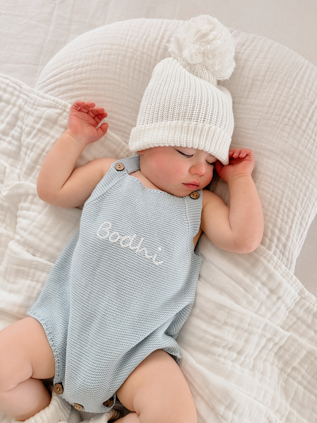 Bliss Knitted Beanie - Milk