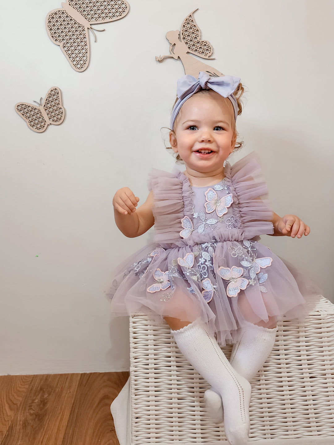 She's A Butterfly Romper