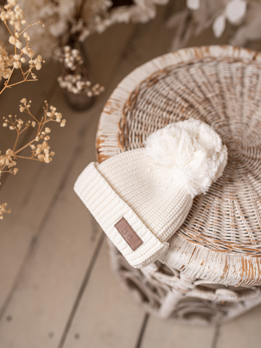 Bliss Knitted Beanie - Milk