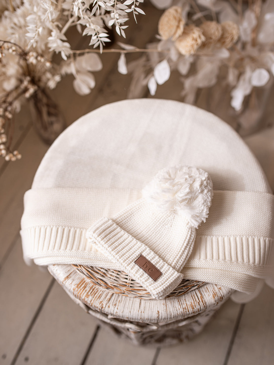 Bliss Knitted Beanie - Milk