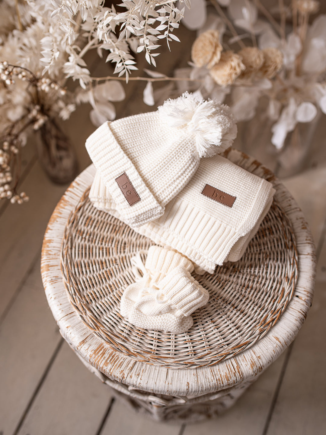 Bliss Knitted Beanie - Milk