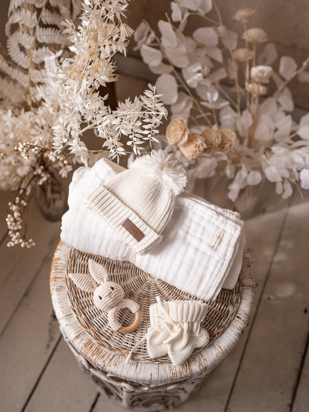 Bliss Knitted Beanie - Milk