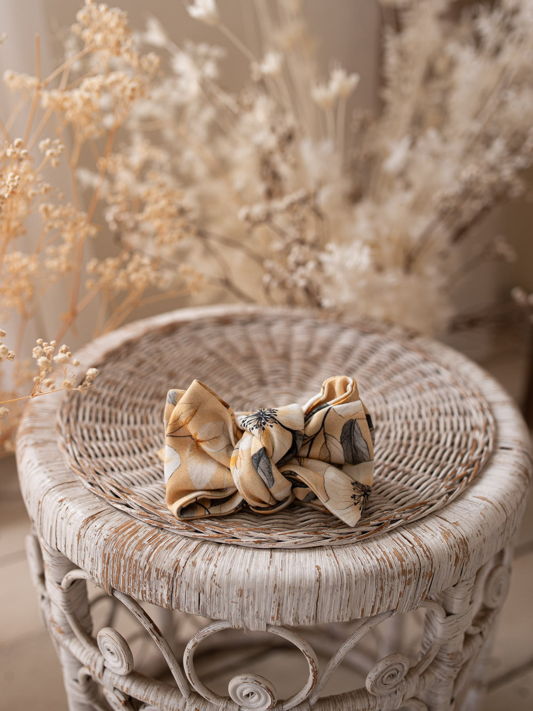 Flower Story - Topknot Headwrap Sunset Floral