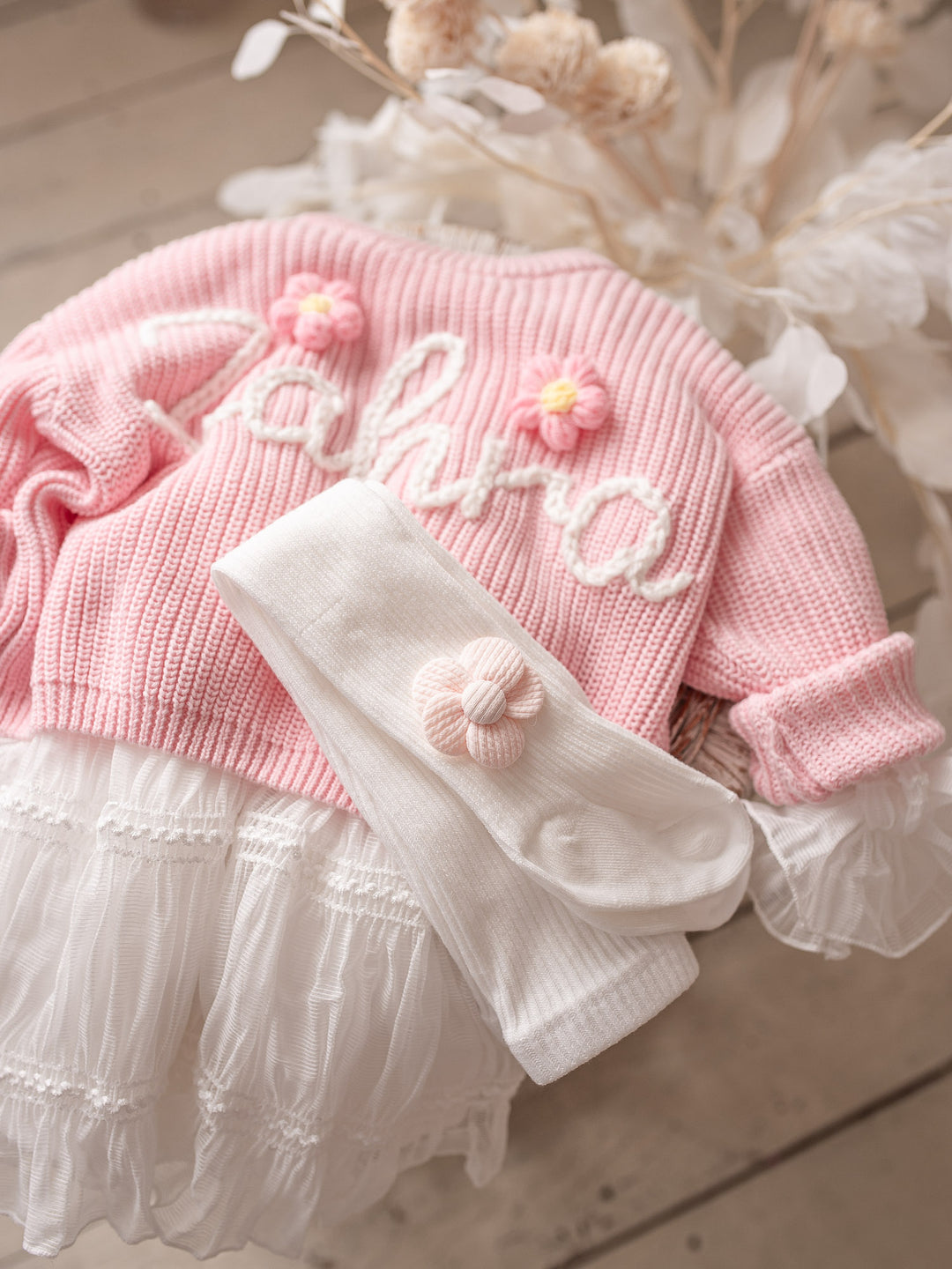 Flora Tights - White