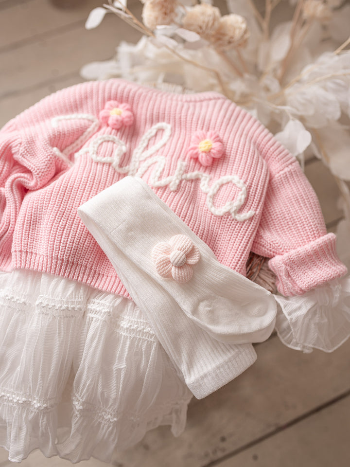 Flora Tights - White