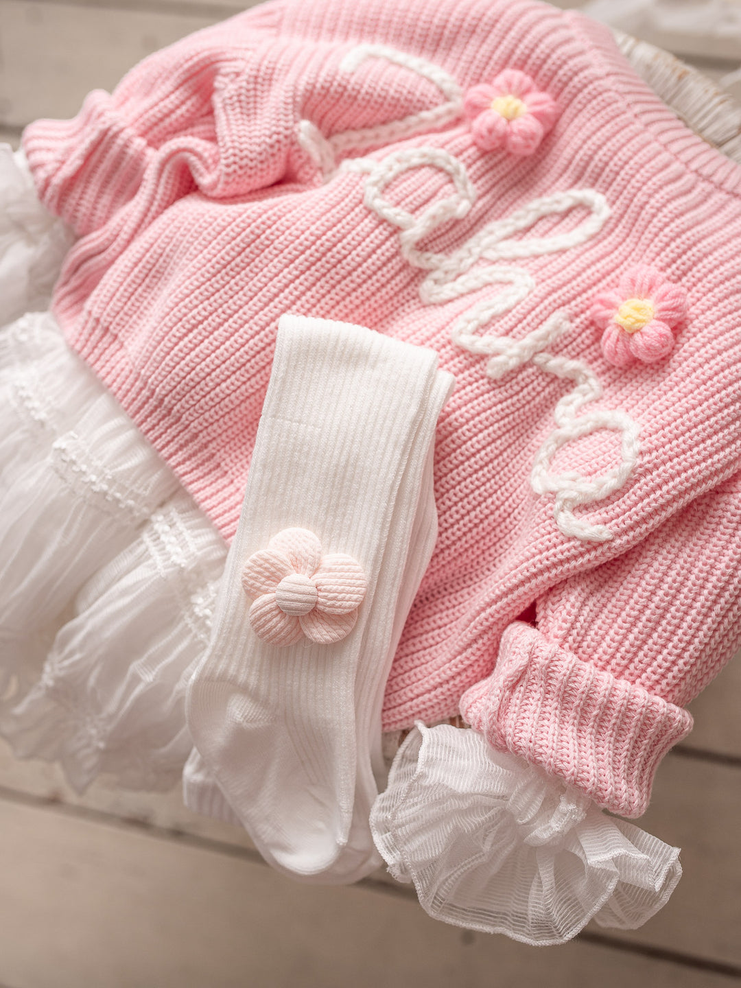 Flora Tights - White