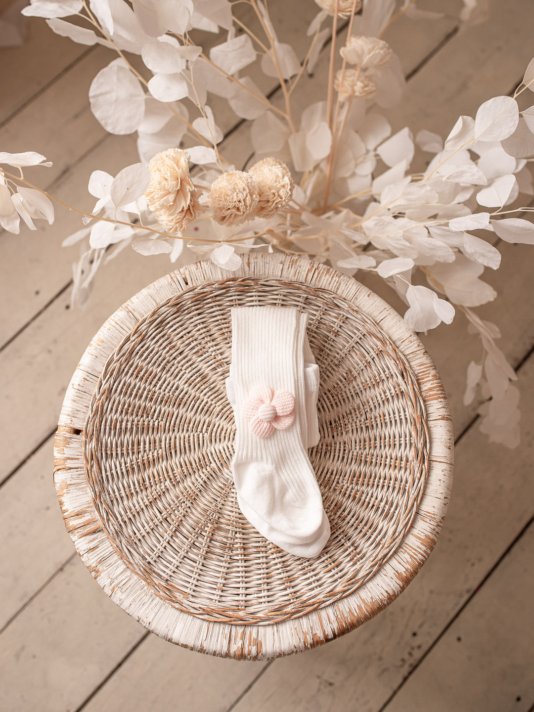 Flora Tights - White