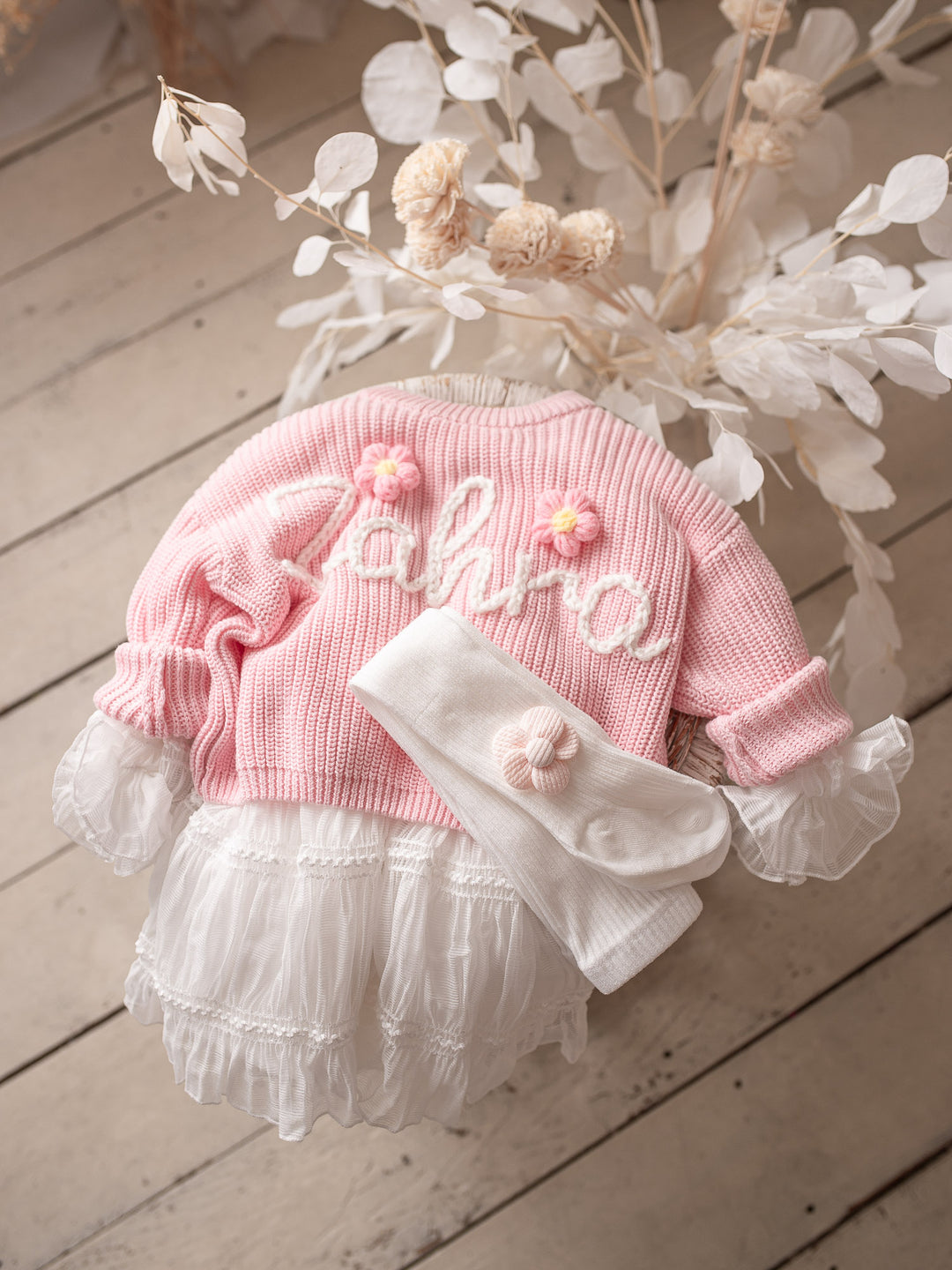 Flora Tights - White