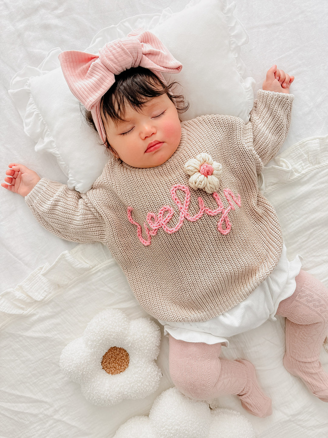 Written in Thread Sweater - Oatmeal
