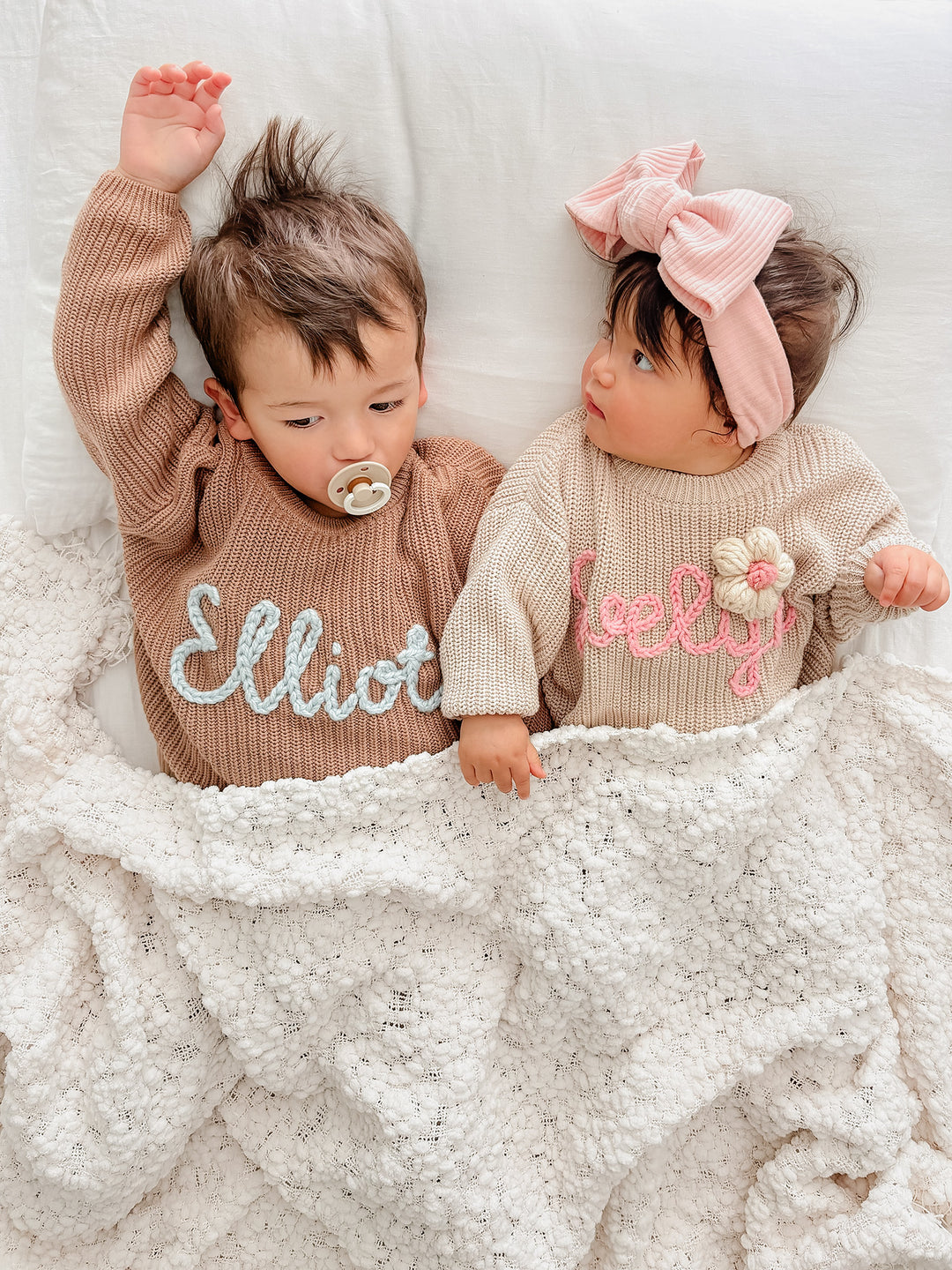 Written in Thread Sweater - Oatmeal