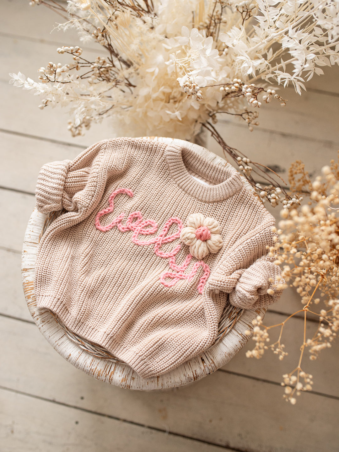 Written in Thread Sweater - Oatmeal