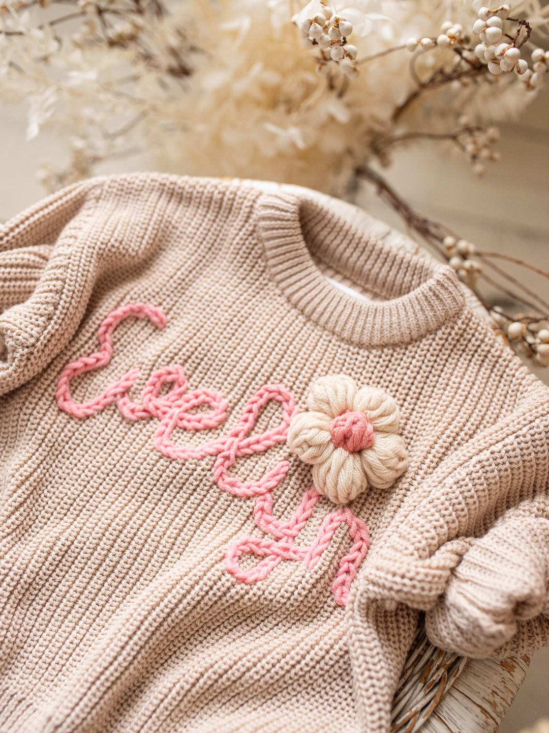 Written in Thread Sweater - Oatmeal