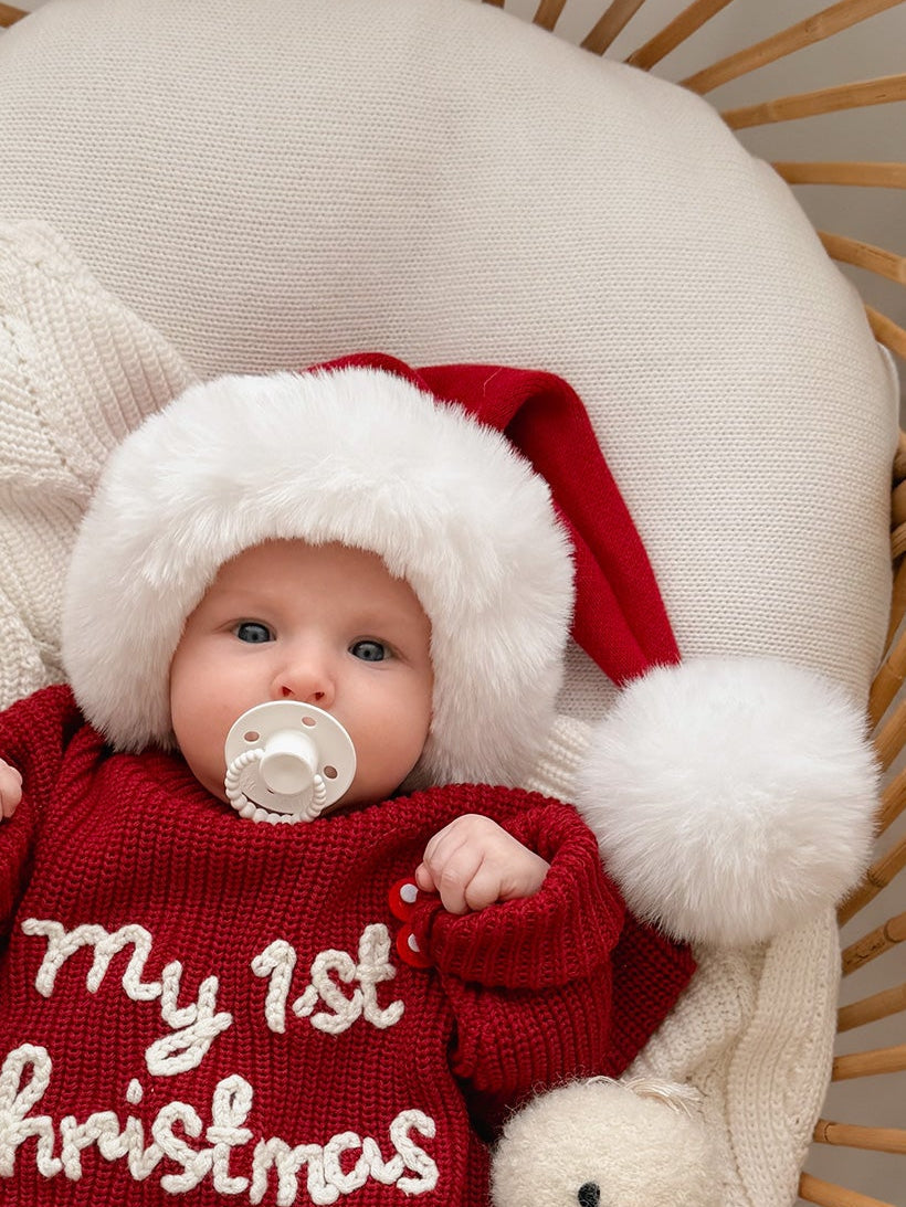 Fluffy Santa Hat