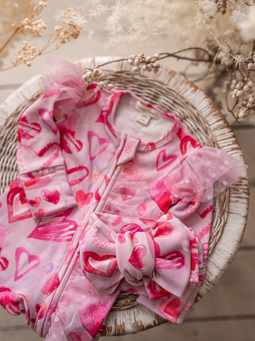 Oh My Heart - Topknot Headwrap Pink