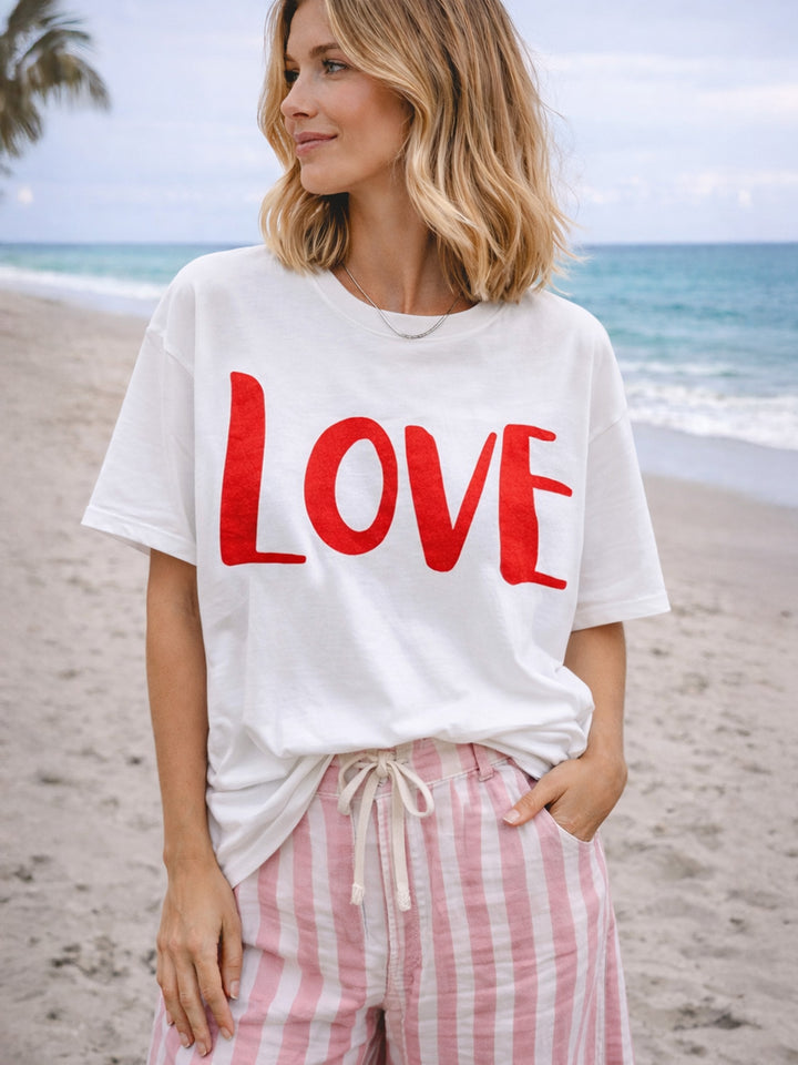 I Love You More - Love Tee Unisex Adult - White