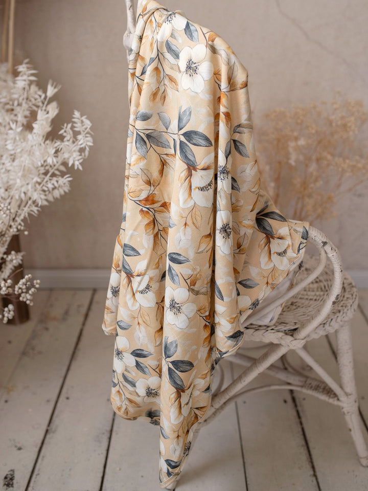 Flower Story Baby Swaddle -Sunset Floral