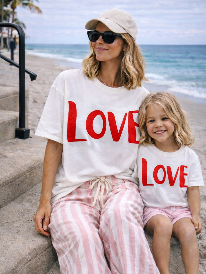 I Love You More - Love Tee - White