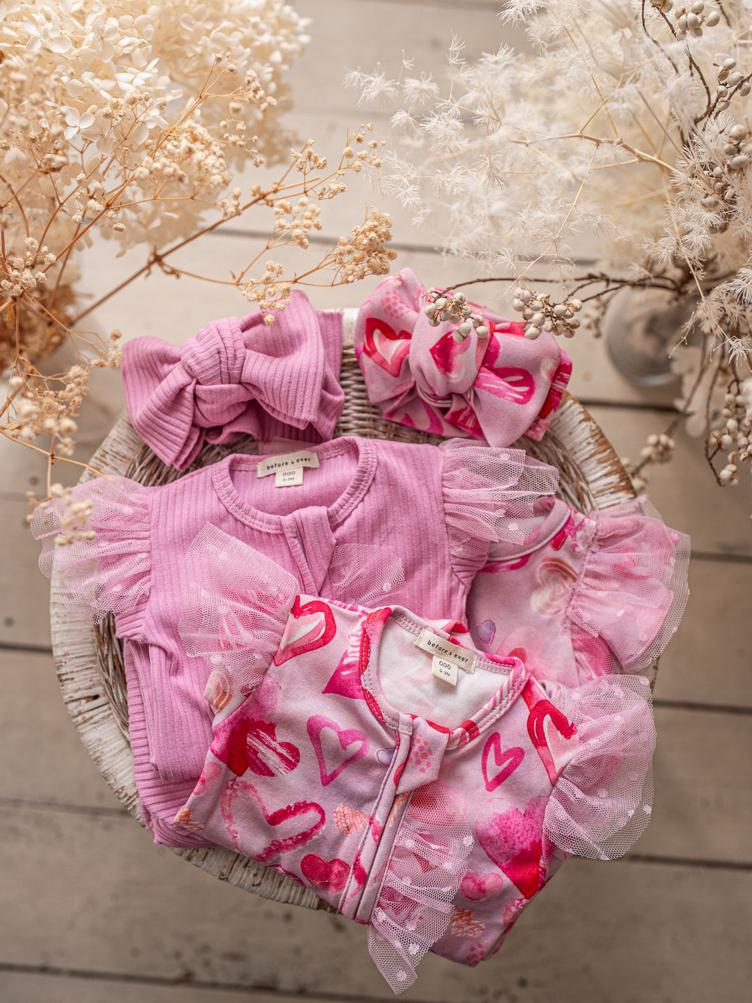 Oh My Heart - Topknot Headwrap Pink