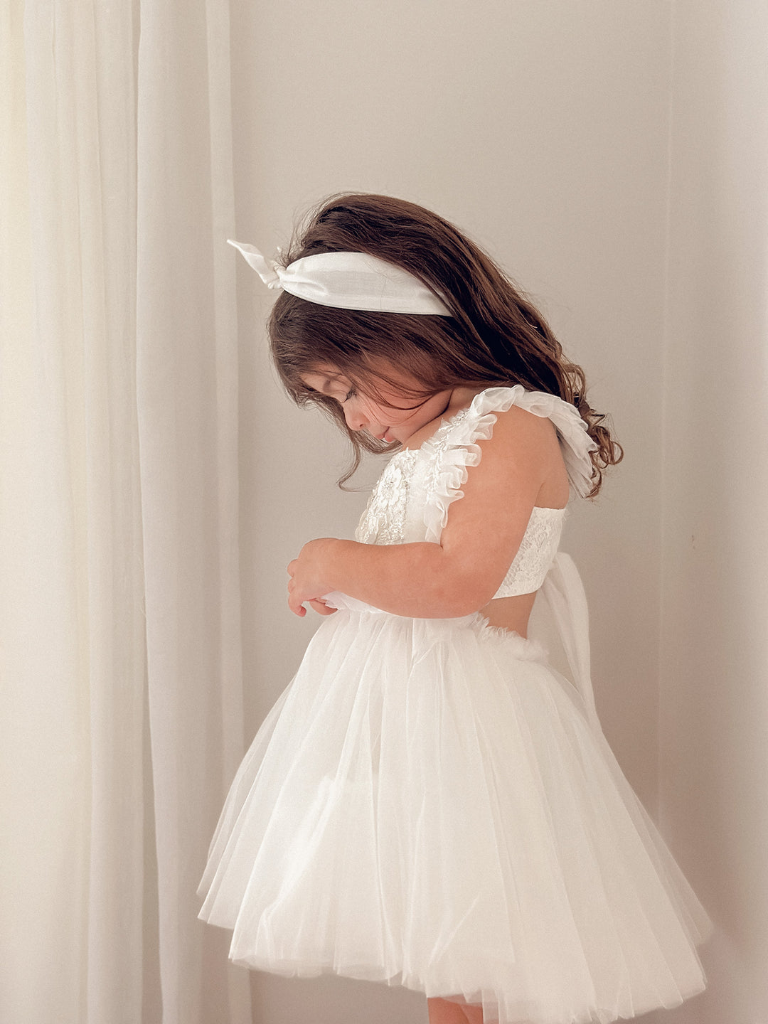 A Little Extra Dress - Ivory